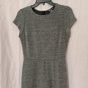 Black speckled dress